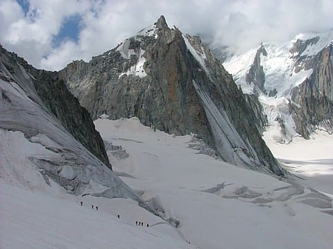immagine 3 del capitolo 3 del reportage caldo eccezionale escursione sui ghiacciai del monte bianco