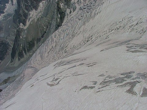 immagine 2 del capitolo 7 del reportage caldo eccezionale escursione sui ghiacciai del monte bianco