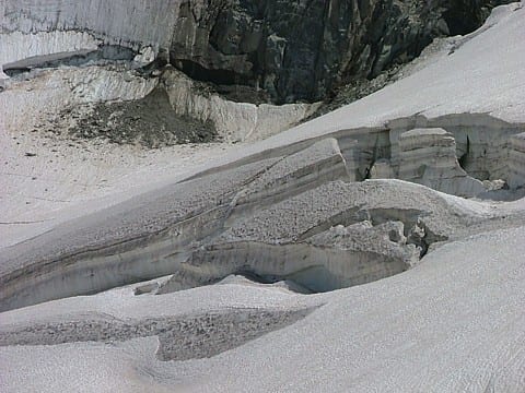 immagine 3 del capitolo 7 del reportage caldo eccezionale escursione sui ghiacciai del monte bianco