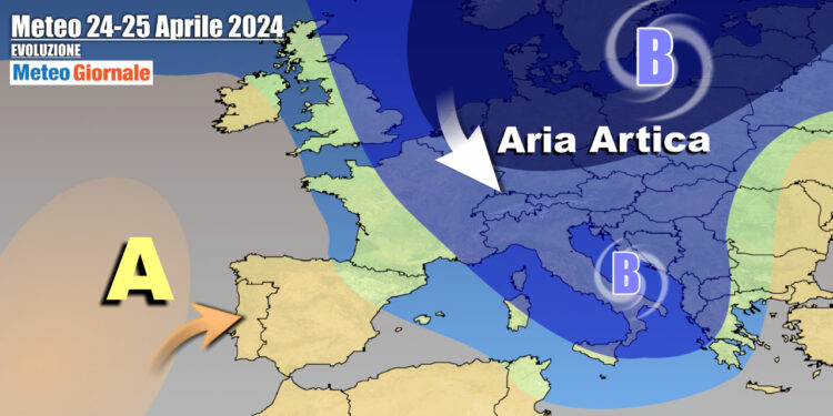 previsioni-meteo-per-l’italia:-arriva-un-ciclone-artico-come-in-inverno,-tutto-cambiera-nel-weekend