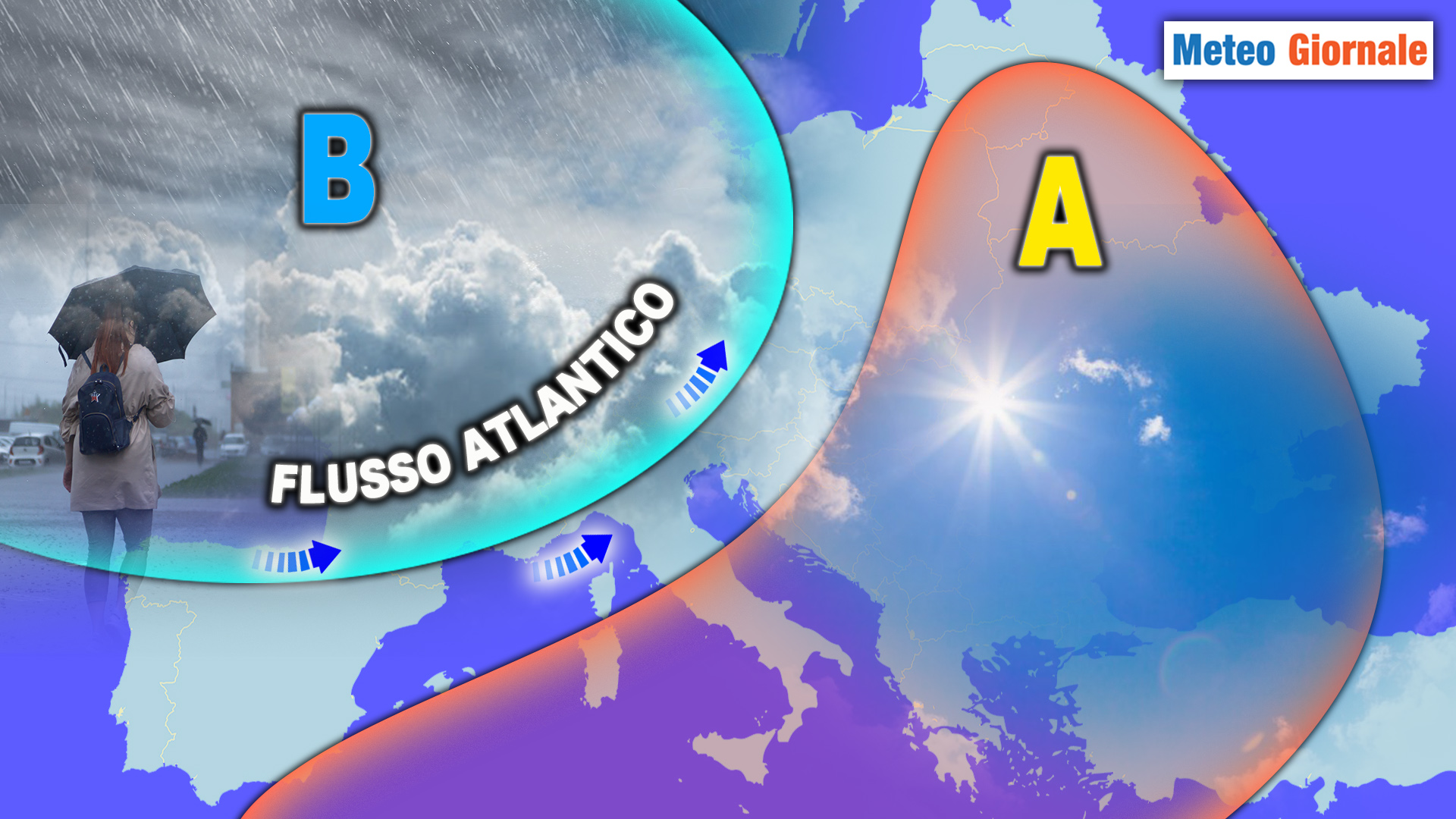 previsioni-meteo-per-i-prossimi-15-giorni,-torna-l’influenza-dell’atlantico