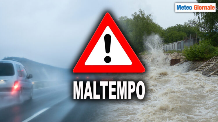 previsioni-meteo:-forte-maltempo-incombente.-le-aree-a-rischio